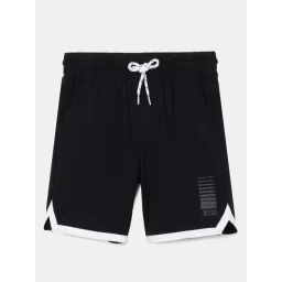 Jockey Kids Black Printed Shorts-picture-20