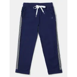 Jockey Kids Imperial Blue Solid Trackpants-picture-26