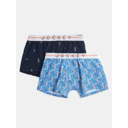 Jockey Kids Multi Cotton Printed Trunks (Pack of 2)-picture-10