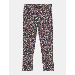 Jockey Kids Multicolor Cotton Printed Leggings - Assorted image 3