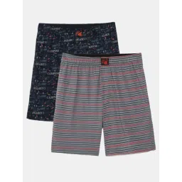 Jockey Kids Multicolor Cotton Printed Shorts (Pack of 2) - Assorted-picture-10