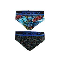 Jockey Kids Multicolor Printed PB04 Briefs (Pack Of 2)-picture-21