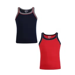 Jockey Kids Navy Solid UB21 Vest-picture-44