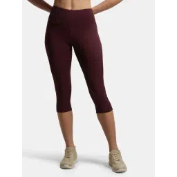 Jockey Maroon Capris-picture-43