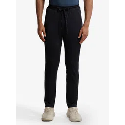 Jockey Men Black Solid Slim Fit Track Pants-picture-23