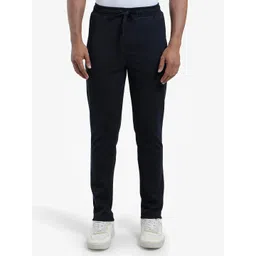 Jockey Men Black Solid Slim-Fit Track Pants-picture-26