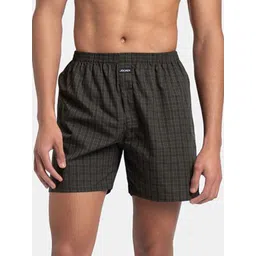 Jockey Men Checked Sports Shorts Technology image 2