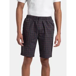 Jockey Men Checked Technology Shorts-picture-19