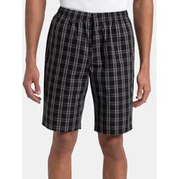 Jockey Men Checked Technology Shorts-picture-33