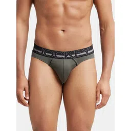 Jockey Men Green Solid Super Combed Pure Cotton Basic Briefs-US17-0105-DPOLV-image-44