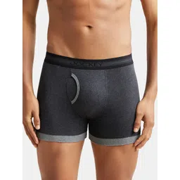 Jockey Men Grey Melange Pack of Two Solid Boxer Briefs 1017-0205-MM-CM-picture-37