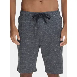 Jockey Men Grey Printed Running Antimicrobial Technology Shorts-picture-31