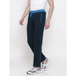 Jockey Men Navy Blue Slim Fit Track Pants-picture-34