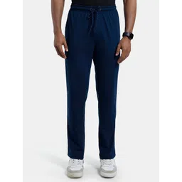 Jockey Men Navy Blue Solid Lounge Pants-picture-40