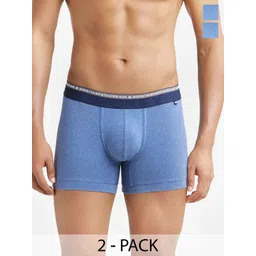 Jockey Men Pack of 2 Cotton Elastane Stretch Trunk with Ultrasoft Waistband US60-picture-18