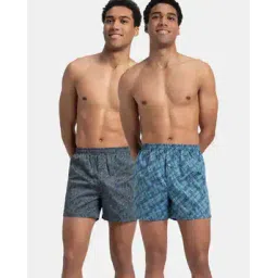 jockey Men Pack of 2 Geometric Print Cotton Boxers-picture-12
