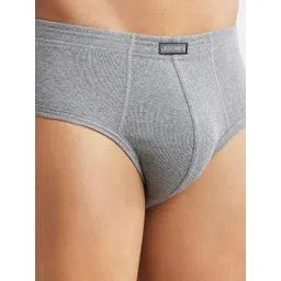 Jockey Men Pack of 2 Grey Melange Anti-Microbial Cotton Brief 1009-0205-MGRML image 3