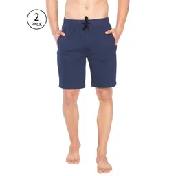 Jockey Men Pack of 2 Solid Lounge Shorts-picture-22