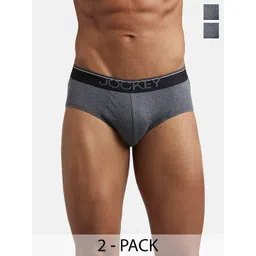 Jockey Men  Pack of 2  Super Combed Cotton Brief with Ultrasoft Waistband 8037-0205-picture-26