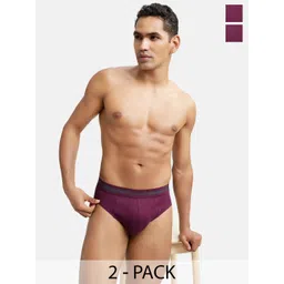 Jockey Men Pack Of 2 Super Combed Stay Fresh Cotton Briefs 1010-picture-35