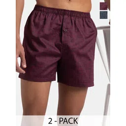 Jockey Men Printed Antimicrobial Technology Shorts-picture-30