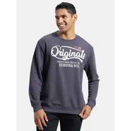 Jockey Men Printed Long Sleeves Round Neck Sweatshirt-picture-21