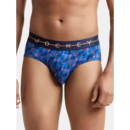 Jockey Men Printed Ribbed Ultrasoft Basic Briefs NY01-0101-NVWHO-picture-40