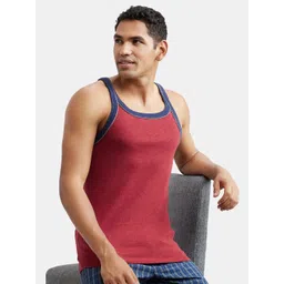 Jockey Men Red Innerwear Vest US54-0105 image 5