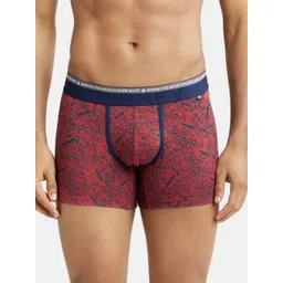Jockey Men Red Printed Trunks-picture-20