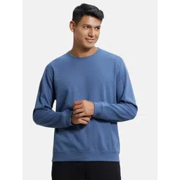Jockey Men Solid Long Sleeves Round Neck Sweatshirt-picture-24