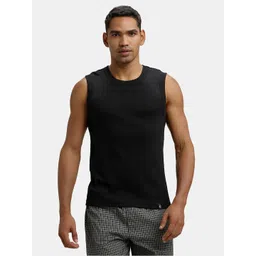 Jockey Men Super Combed Cotton Rib Solid Round Neck Muscle Vest-9930-picture-40