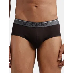 Jockey Men Super Combed Cotton Solid Ultrasoft Waistband Briefs  8037-0105-picture-14