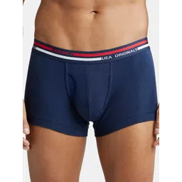 Jockey Men Ultrasoft Cotton Trunk UI22-0105-NAVY-picture-38