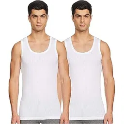 jockey Men's Cotton Vest (8816_White_95)(Pack of 2)-picture-22