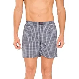 jockey Men's Shorts(Us22-0105-Bw003_Checks Bw003_Small Multicoloured-picture-32