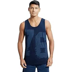 jockey Men's Super Combed Cotton Regular Fit 9928 Rich Graphic Printed Low Neck Tank Top with Stay Fresh Treatment (Prints May Vary)-picture-31