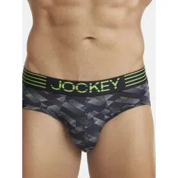 Jockey MM07 Men's Microfiber Mesh Elastane Printed Active Wear Brief (Prints May Vary)-picture-28