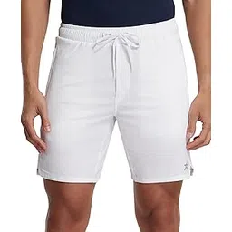 jockey MV20 Men's Recycled Microfiber Elastane Stretch Straight Fit Solid Active Wear Shorts with Stay Fresh Treatment-picture-21