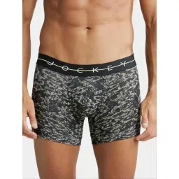 Jockey NY02 Black Super Combed Cotton Trunks with Ultrasoft Waistband (Prints May Vary)-picture-16