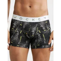 Jockey NY02 Men's Super Combed Cotton Printed Trunk with Ultrasoft Waistband (Prints May Vary)-picture-13