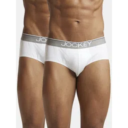 jockey Pack of 2 8037 Super Combed Cotton Solid Men Brief-picture-38