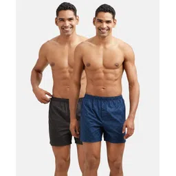 jockey Pack of 2 8222 Super Combed Cotton with StayFresh Tech Printed Men Boxer-picture-15