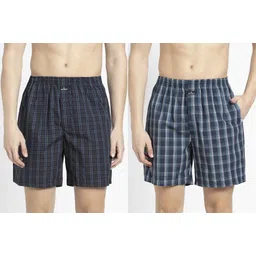 jockey Pack of 2 Checkered Men Boxer-picture-28