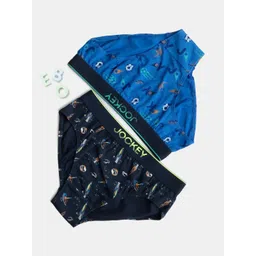 Jockey Pack of 2 Super Combed Cotton Printed Brief with Ultrasoft Waistband - PB04-picture-50