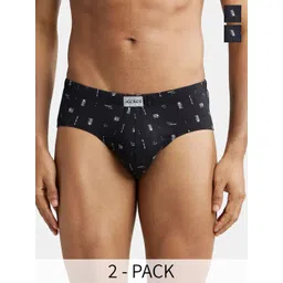 Jockey Pack Of 2 Super Combed Cotton Printed Briefs-picture-33