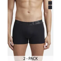 Jockey Pack of 2 Tactel Microfiber Elastane Solid Trunk with Moisture Move Properties-IC28-picture-13