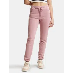 Jockey Pink Cotton Relaxed Fit Solid Trackpants-picture-36