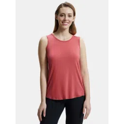 Jockey Pink Relaxed Fit Sports Tank Top-picture-46