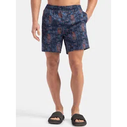 Jockey Printed Super Combed Cotton Mid-Rise Boxer NY07-0105-NAVY-picture-29