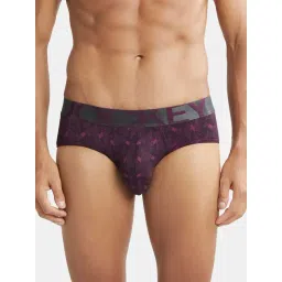 Jockey Purple Regular Fit Printed Briefs-picture-14